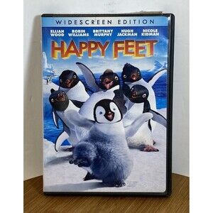 Happy Feet DVD WideScreen Edition 2006 Family Animated Penguins Movie